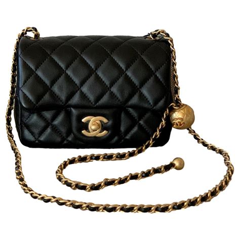 chanel purses mini flap blag|chanel mini flap bag lambskin.